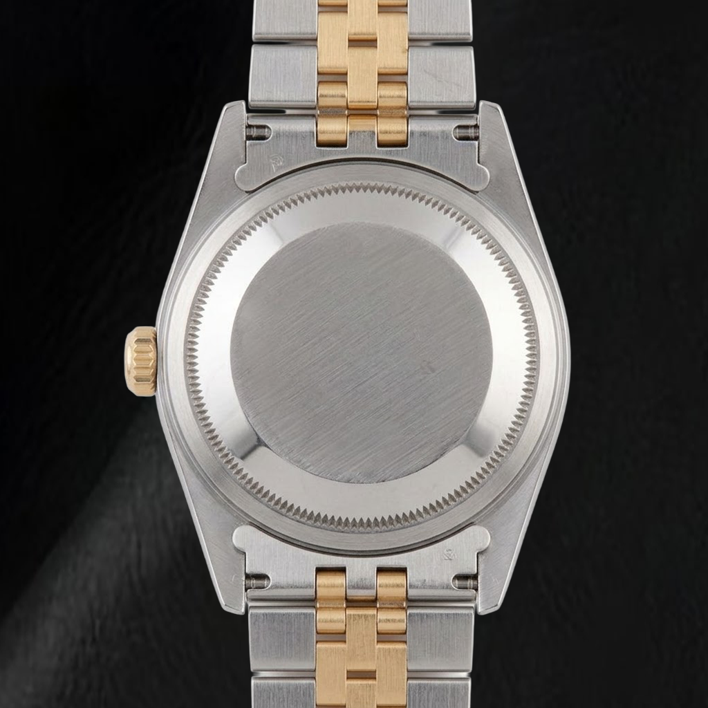 Rolex 6917 Datejust 26mm Champagne Baguette Diamond Dial Two Tone Watch