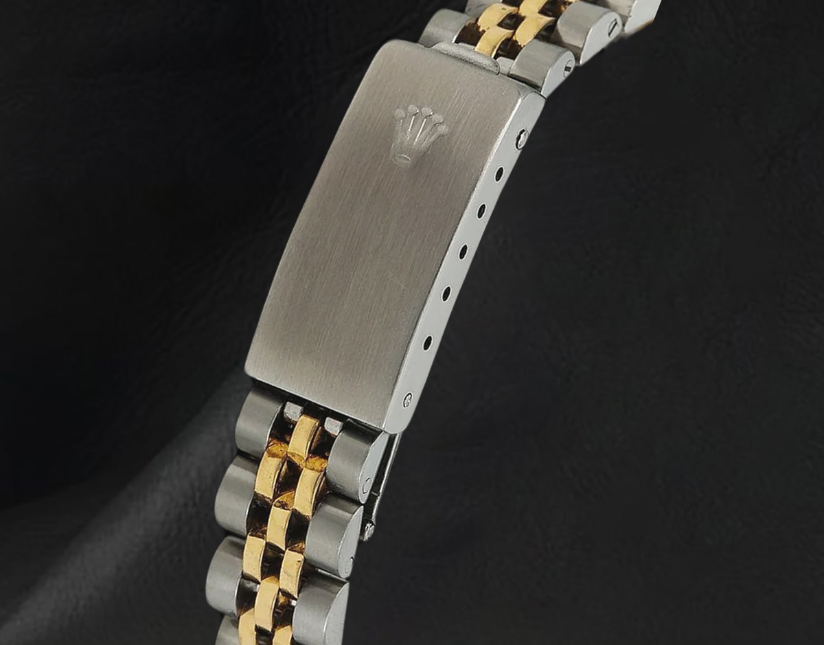 Rolex 6917 Datejust 26mm Champagne Diamond Dial Two Tone Watch
