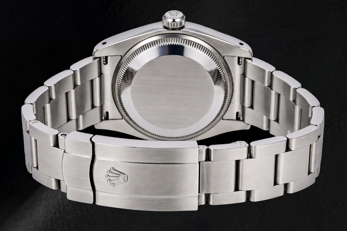 Rolex Air-King 114200 34mm Silver Arabic Dial Stainless Steel Watch