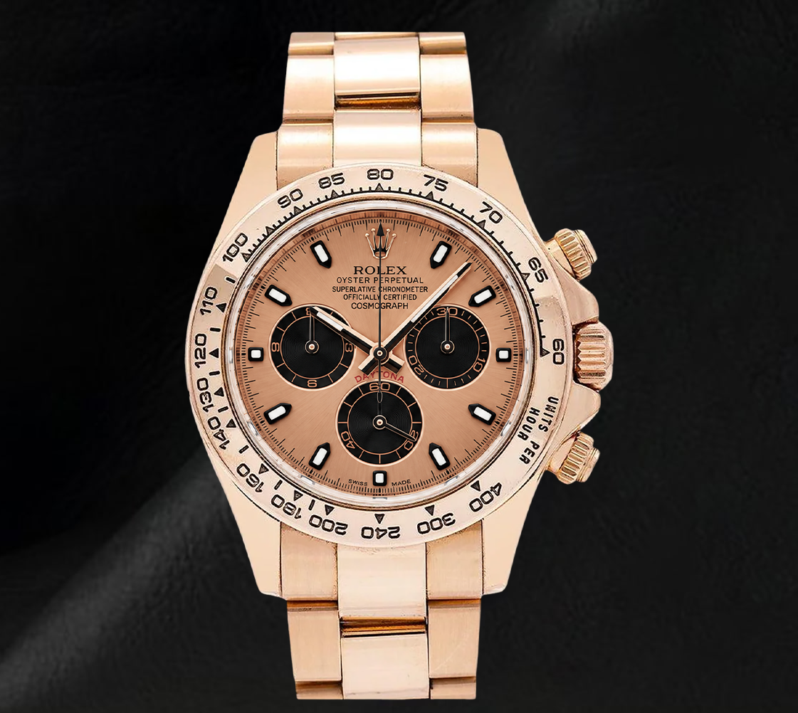 Rolex Cosmograph Daytona 116505 40mm Champagne Dial Rose Gold Watch