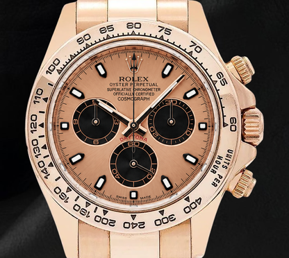Rolex Cosmograph Daytona 116505 40mm Champagne Dial Rose Gold Watch