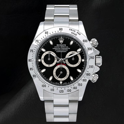 Rolex Cosmograph Daytona 116520 40mm Black Dial Stainless Steel Watch