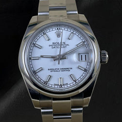 Rolex Date-just 31mm Stainless Steel Ladies Watch