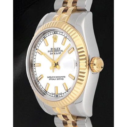 Rolex Date-just 31mm Luminous Jubilee Bracelet Watch
