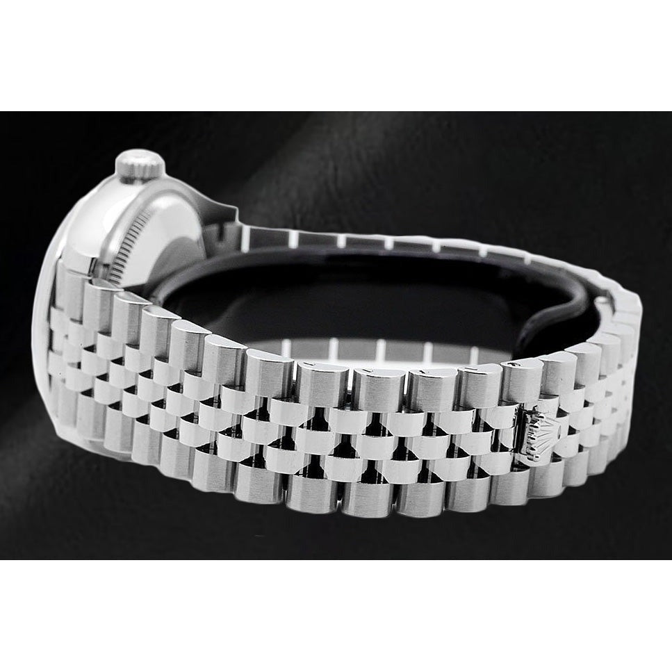 Salmon Luminous Dial Steel Ladies Watch