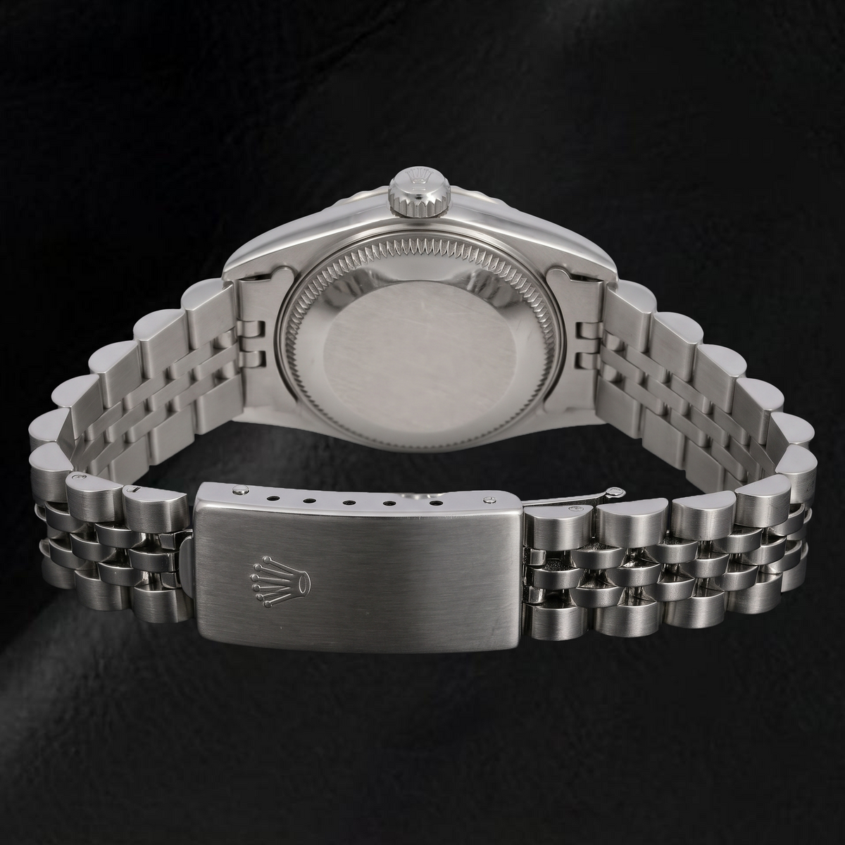 Rolex Date 34MM 15010 White Roman Dial Stainless Steel Jubilee Bracelet Watch