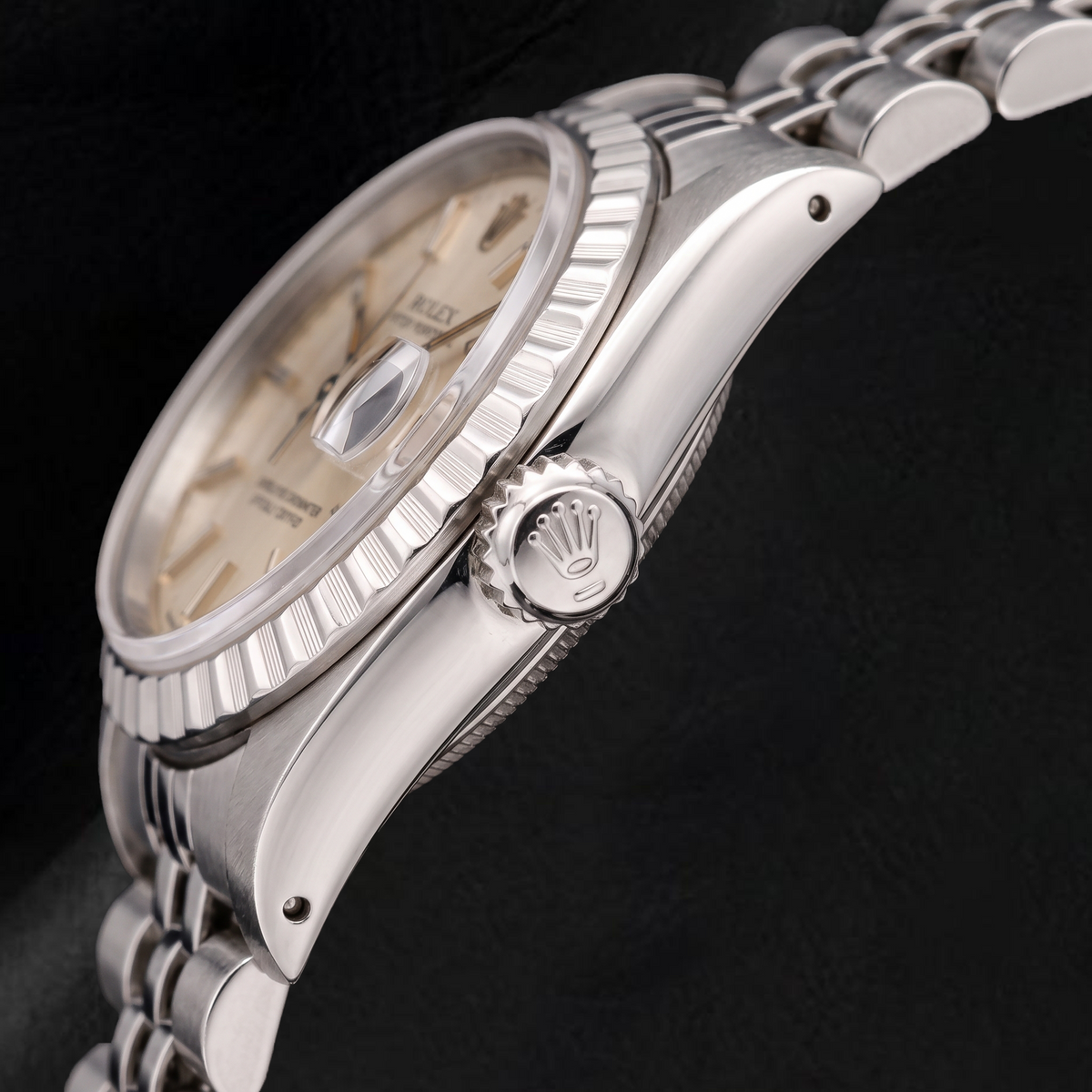 Rolex Date 6924 26mm Silver Dial Stainless Steel Jubilee Bracelet Watch