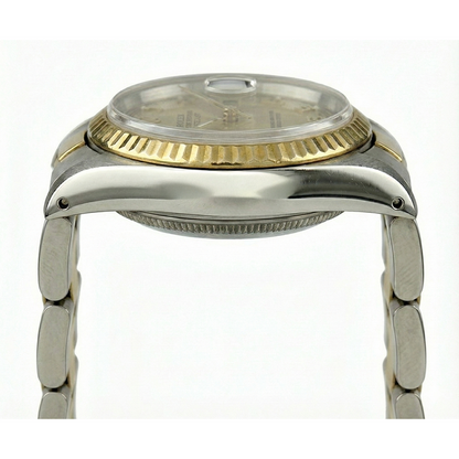 Rolex Date Watch Ladies Rolex Arabic Dial Two Tone