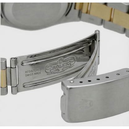 Rolex Date Watch Ladies Rolex Arabic Dial Two Tone