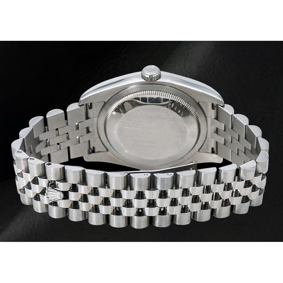 Rolex Datejust 116200 36mm White Roman Dial Stainless Steel Watch