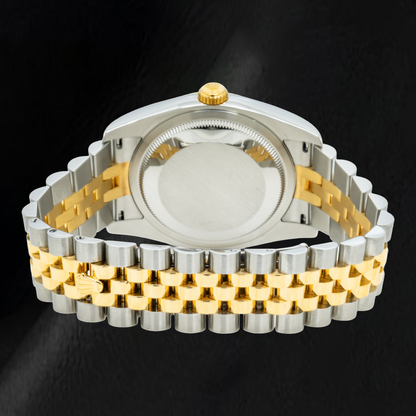 Rolex Datejust 116233 36mm Silver Jubilee Diamond Dial Two Tone Watch