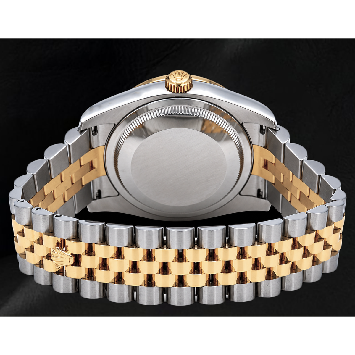 Rolex Datejust 116233 Silver Diamond Dial 36mm Two Tone Watch