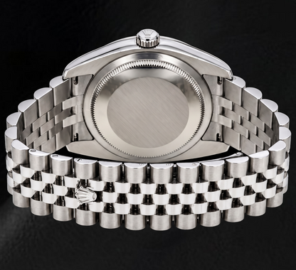 Rolex Datejust 116234 36mm Silver Diamond Dial Stainless Steel Watch