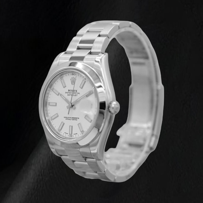 Rolex Datejust 116300 41mm White Stick Dial Stainless Steel Watch