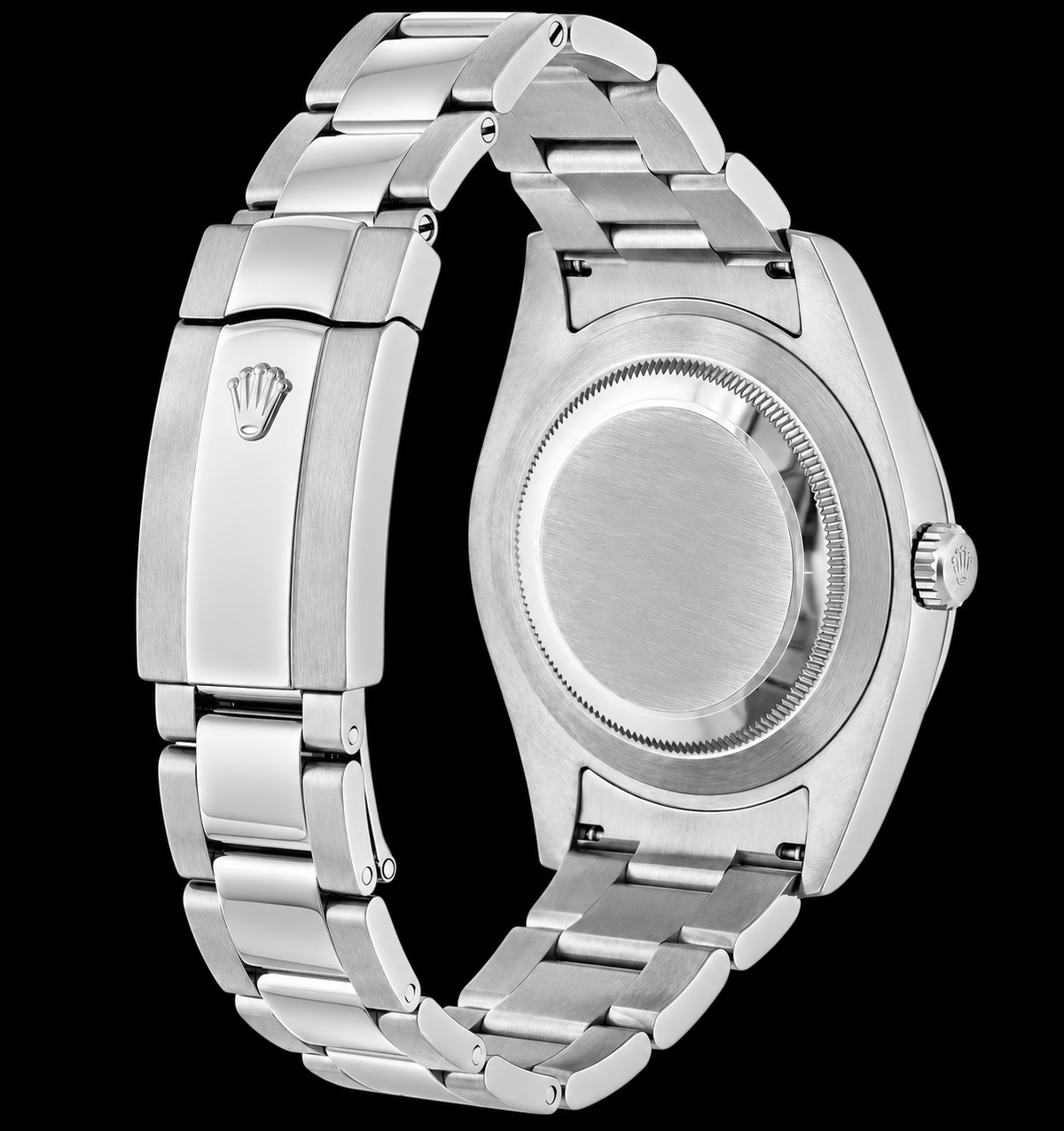 Rolex Datejust 116334 41mm Black Roman Dial Stainless Steel Oyster Bracelet Watch