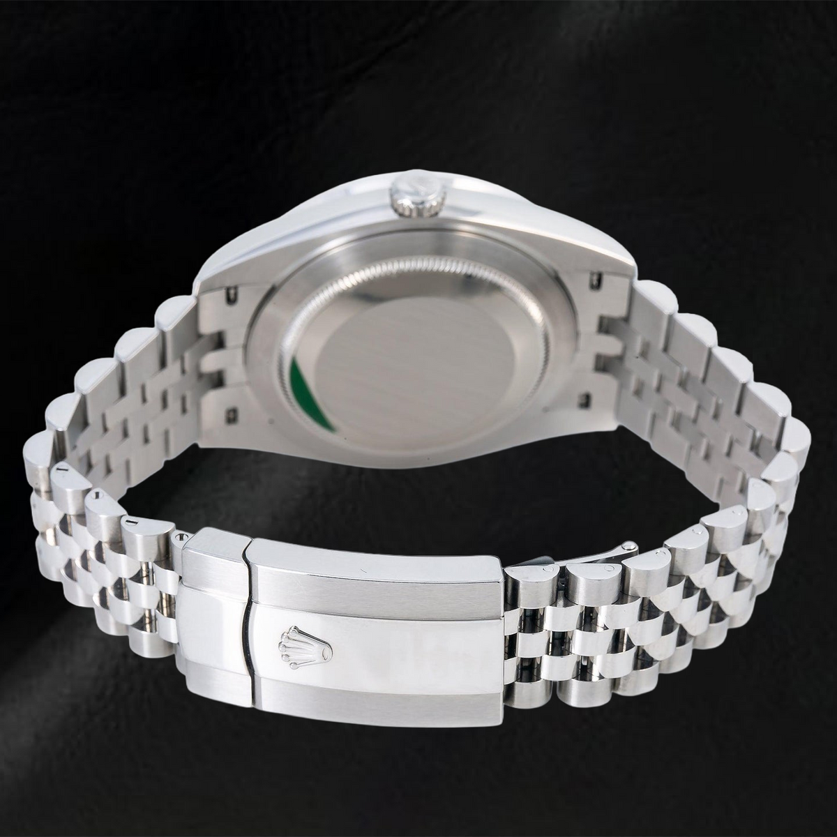 Rolex Datejust 126300 41mm Paved Diamond Rainbow Arabic Dial Stainless Steel Jubilee Bracelet Watch