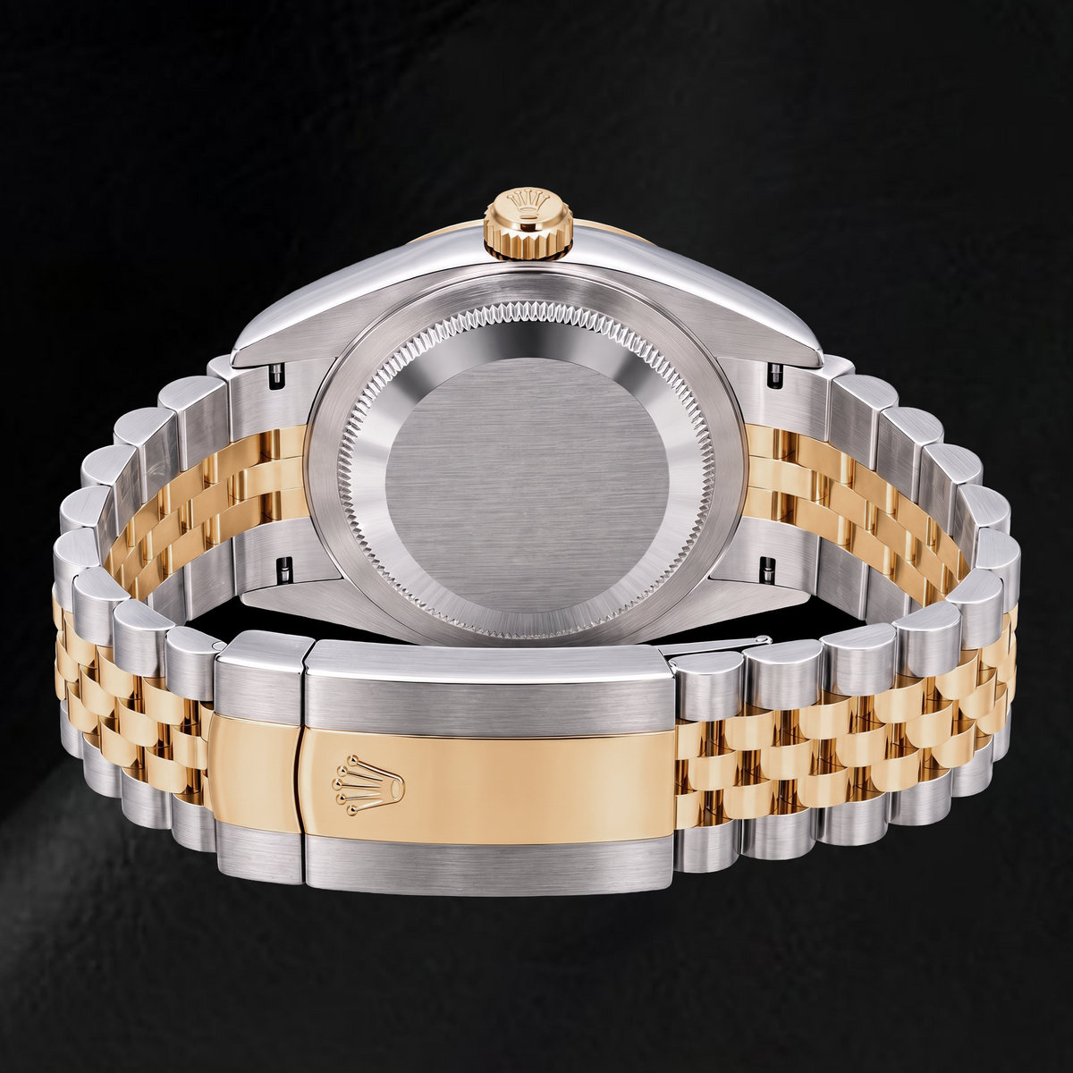 Rolex Datejust 126333 41mm Black Luminous Dial Two Tone Watch