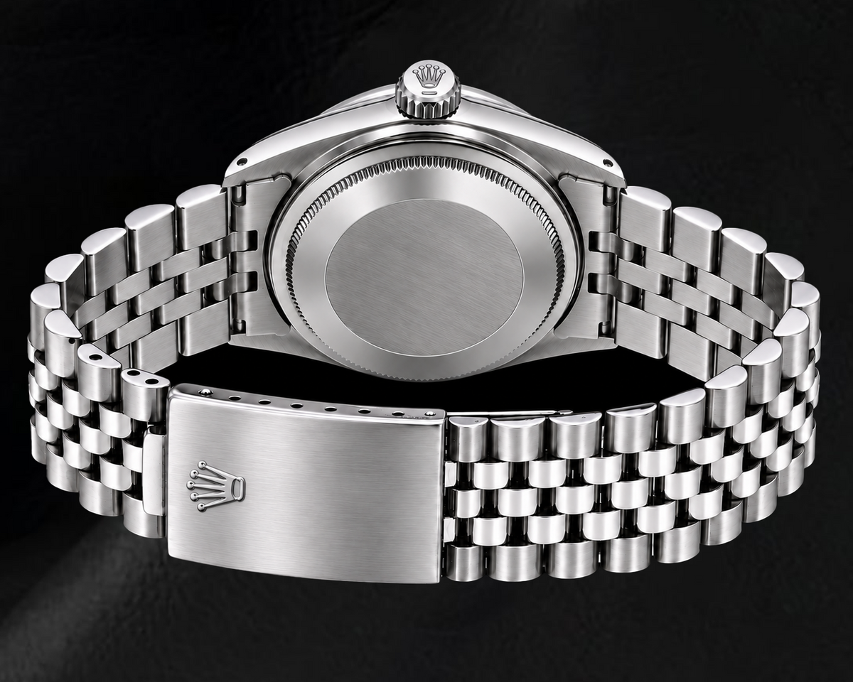 Rolex Datejust 16014 36mm Silver Roman Dial Stainless Steel Watch