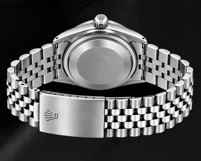 Rolex Datejust 16014 36mm Silver Roman Dial Stainless Steel Watch