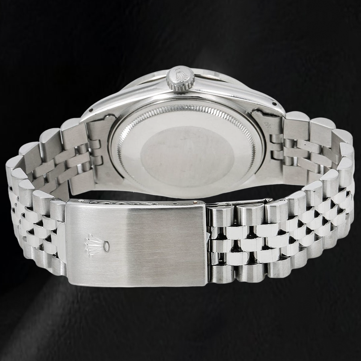 Rolex Datejust 1601 36mm Gray Diamond Dial Stainless Steel Watch
