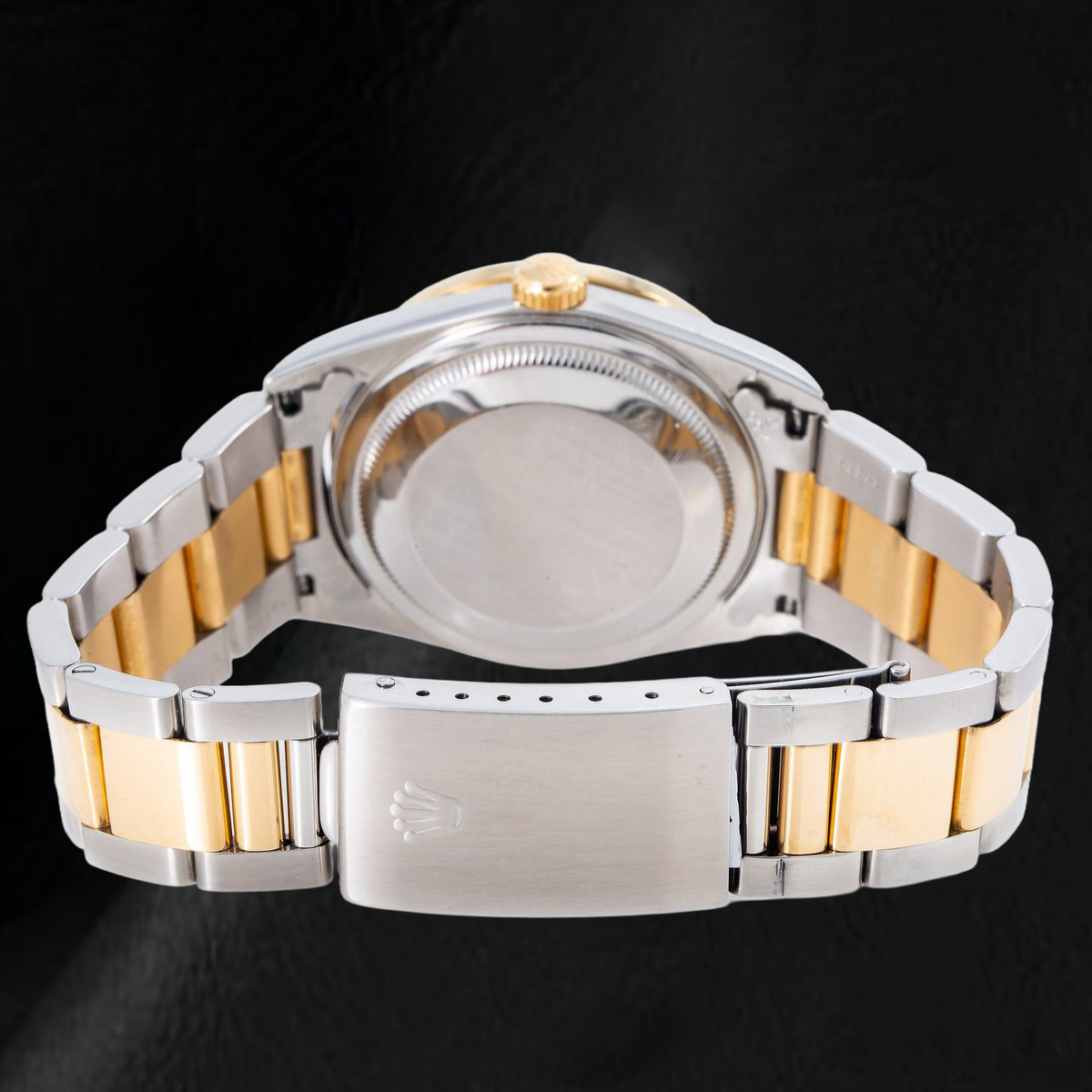 Rolex Datejust 16203 36mm White Mother Of Pearl Roman Diamond Dial Two Tone watch
