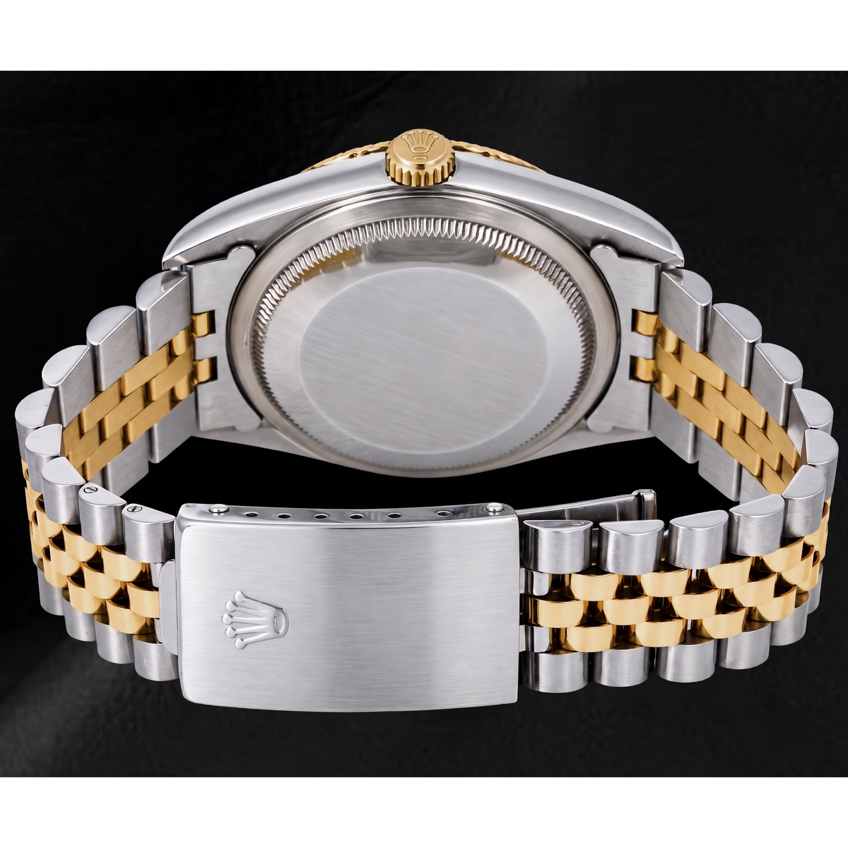 Rolex Datejust 16233 36mm Silver Stick Dial Two Tone Watch