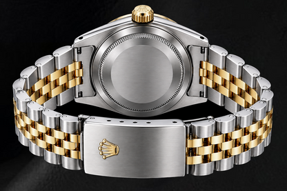 Rolex Datejust 16233 36mm White Diamond Dial Two Tone Watch