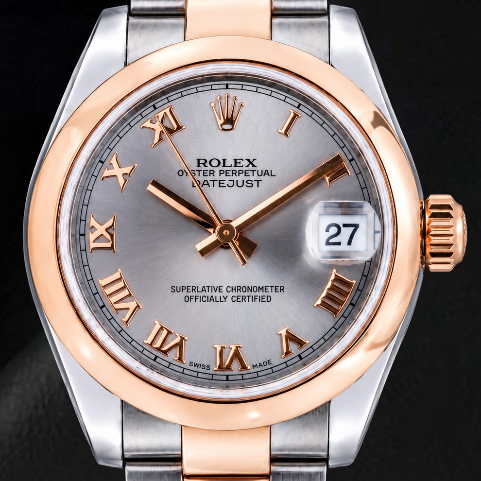 Rolex Datejust 178241 31mm Gray Roman Dial Two Tone Watch ...
