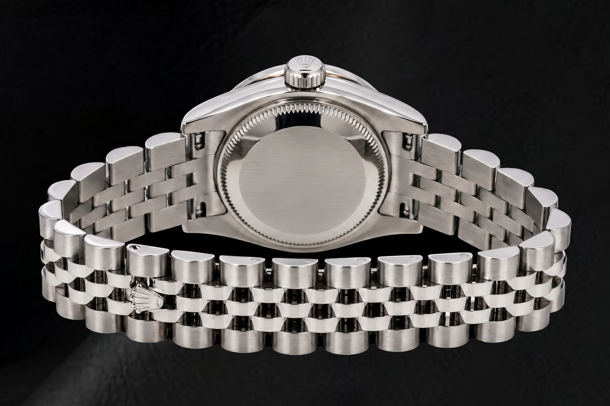 Rolex Datejust 179160 26mm White Mother of Pearl Diamond Dial Stainless Steel Watch