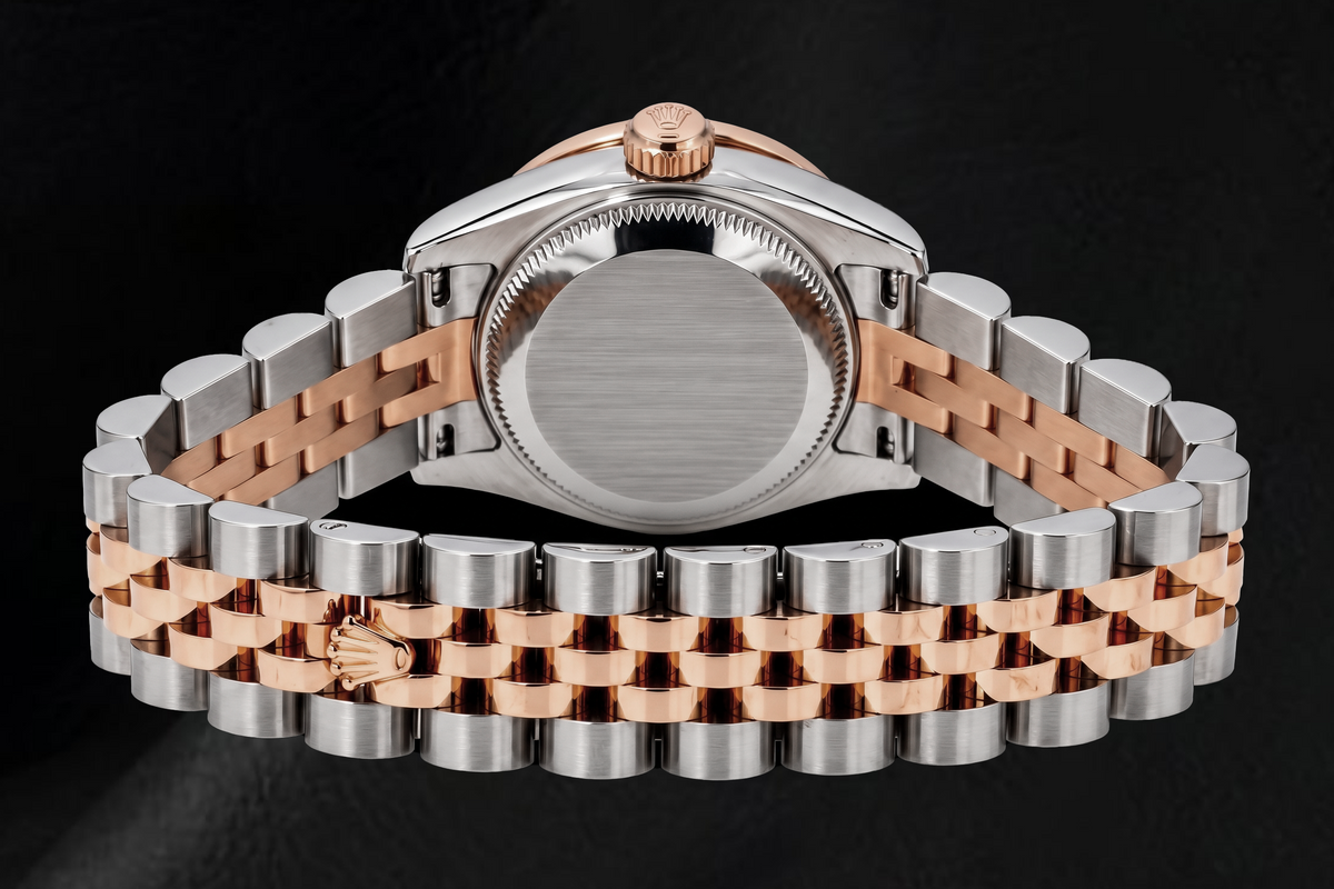 Rolex Datejust 179171 26mm Sundust Stick Dial Two Tone Watch