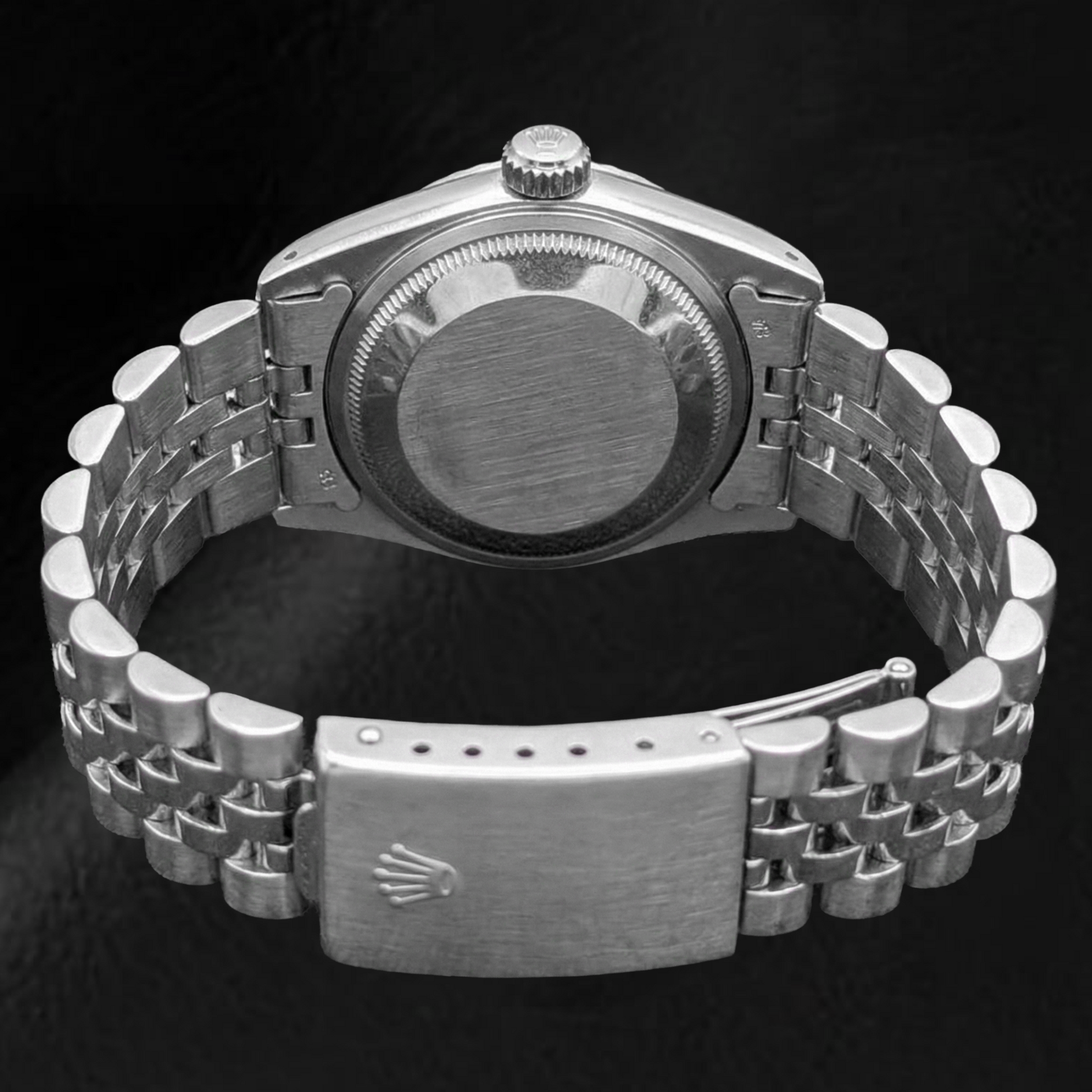 Rolex Datejust 26 mm Black Dial Stainless Steel Ladies Watch