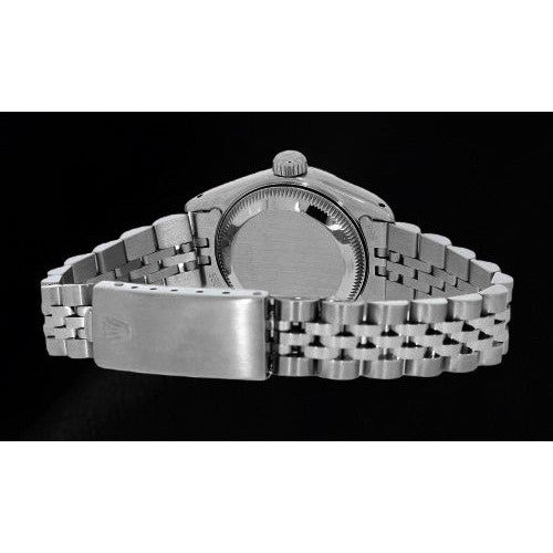 Rolex Datejust 26 mm Dark Blue Diamond Dial Stainless Steel Jubilee Bracelet Watch