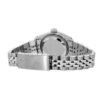 Rolex Datejust 26 mm Gray Diamond Dial Stainless Steel Watch P4