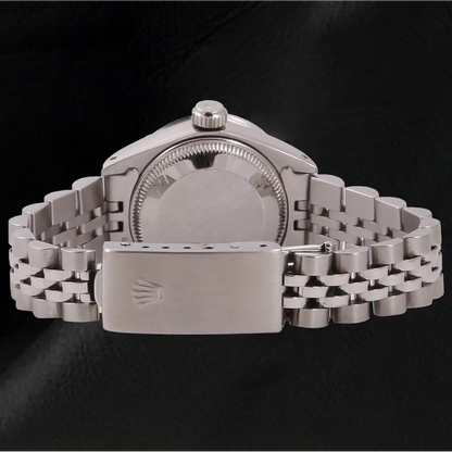 Rolex Datejust 26 mm White Arabic Jubilee Dial Stainless Steel Watch