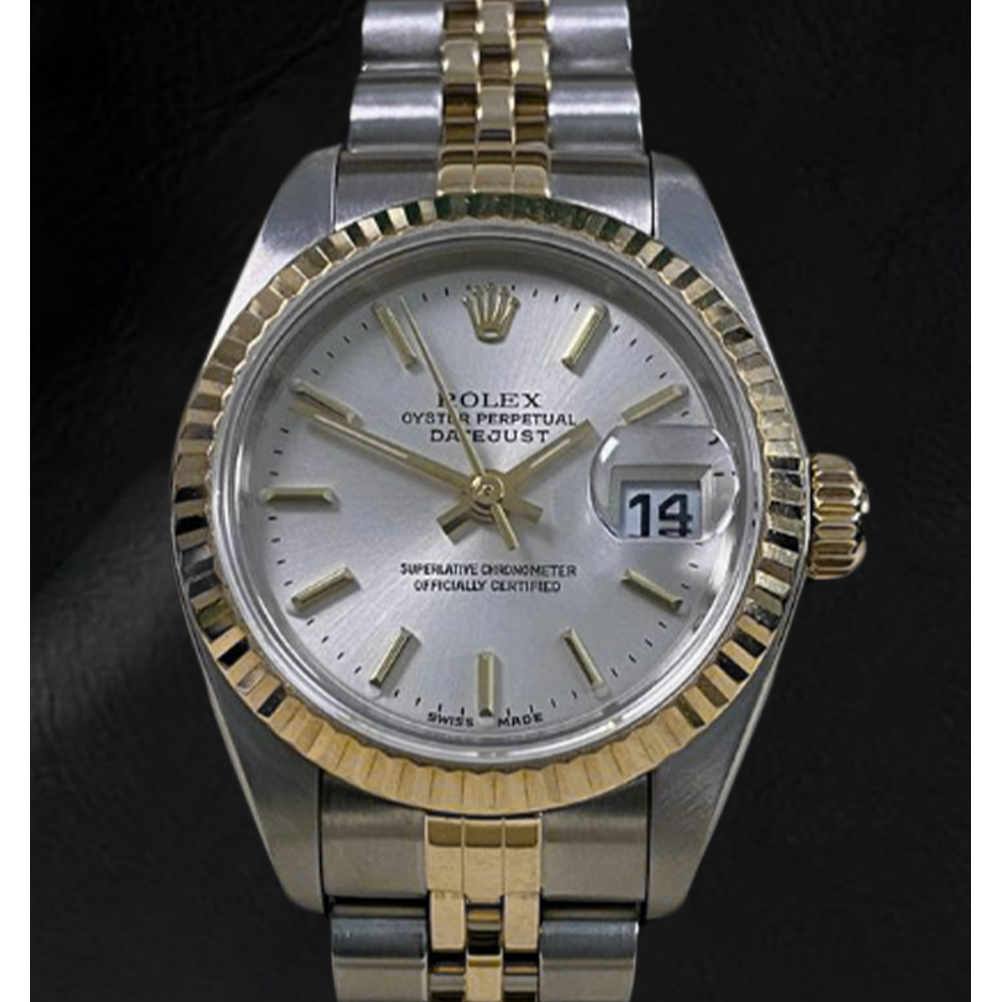 Rolex Datejust 26mm 2002 Year Stainless Steel And Yellow Gold Women's Watch
