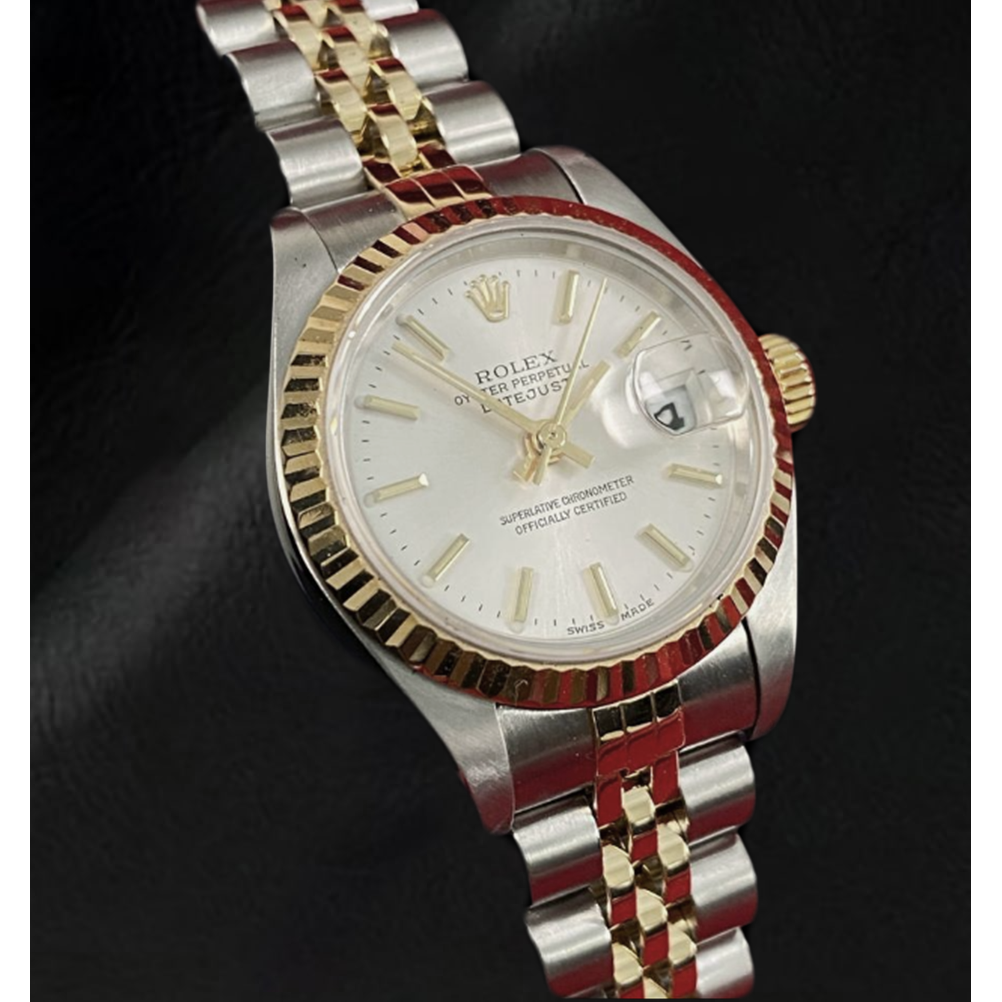 Rolex Datejust 26mm 2002 Year Stainless Steel And Yellow Gold Women's Watch
