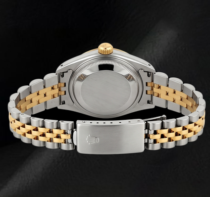 Rolex Datejust 26mm 6917 Salmon Diamond Dial Two Tone Watch