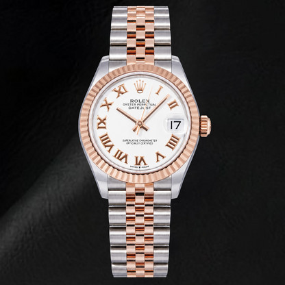 Rolex Datejust 31MM 278271 White Roman Dial Two Tone Watch