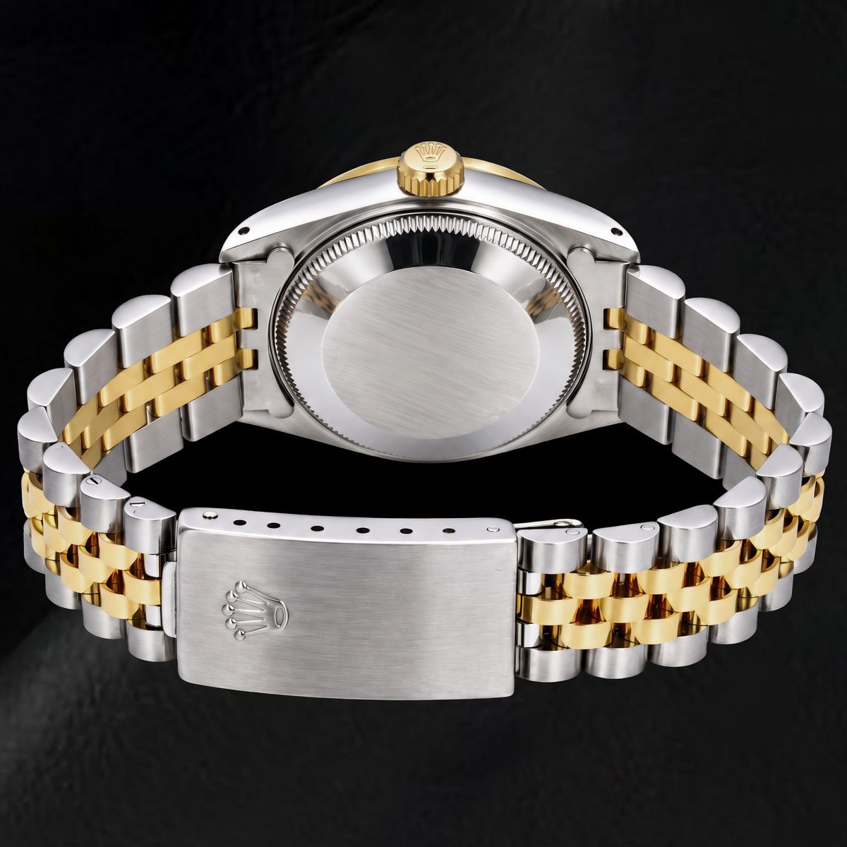Rolex Datejust 31MM 6824 Champagne Stick Roman Dial Two Tone Watch
