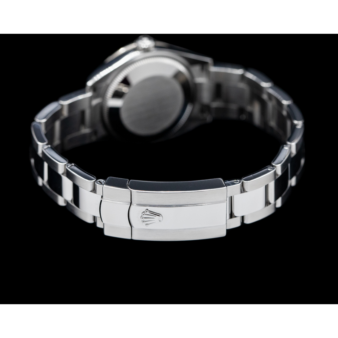 Rolex Datejust 31 Blue Roman Oyster Stainless Steel Ladies Watch