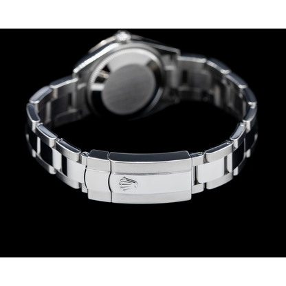 Rolex Datejust 31 Blue Roman Oyster Stainless Steel Ladies Watch