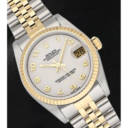 Rolex Datejust 31mm Pink Jubilee Two Tone Ladies Watch