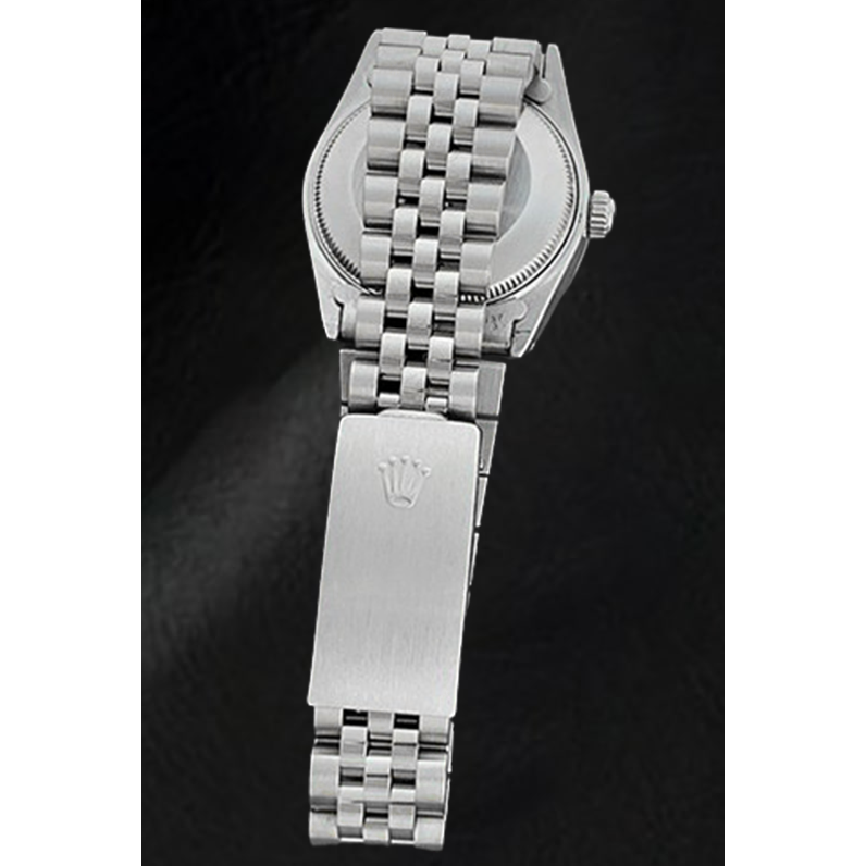 Rolex Datejust 31 mm White of Mother of Pearl Diamond Dial Stainless Steel Watch