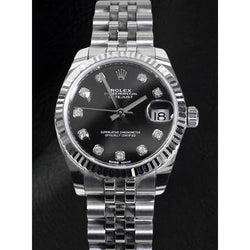 Rolex Datejust 31mm Diamond Dot Jubilee Stainless Steel Women's Watch