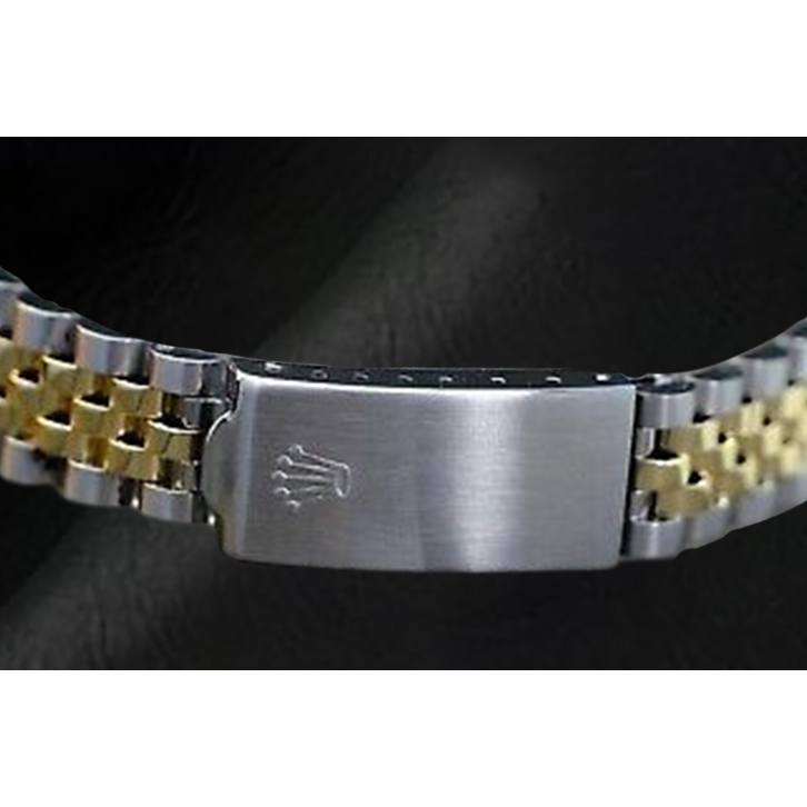 Rolex Datejust 36 mm Silver Roman Dial Two Tone Watch 