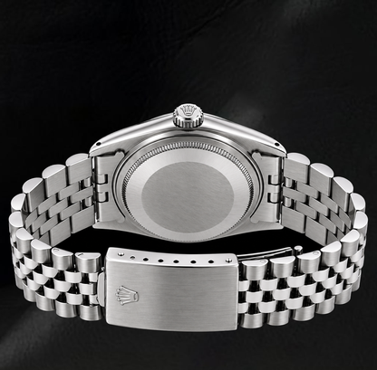 Rolex Datejust 36mm 16200 White Mother of Pearl Diamond Stainless Steel Watch