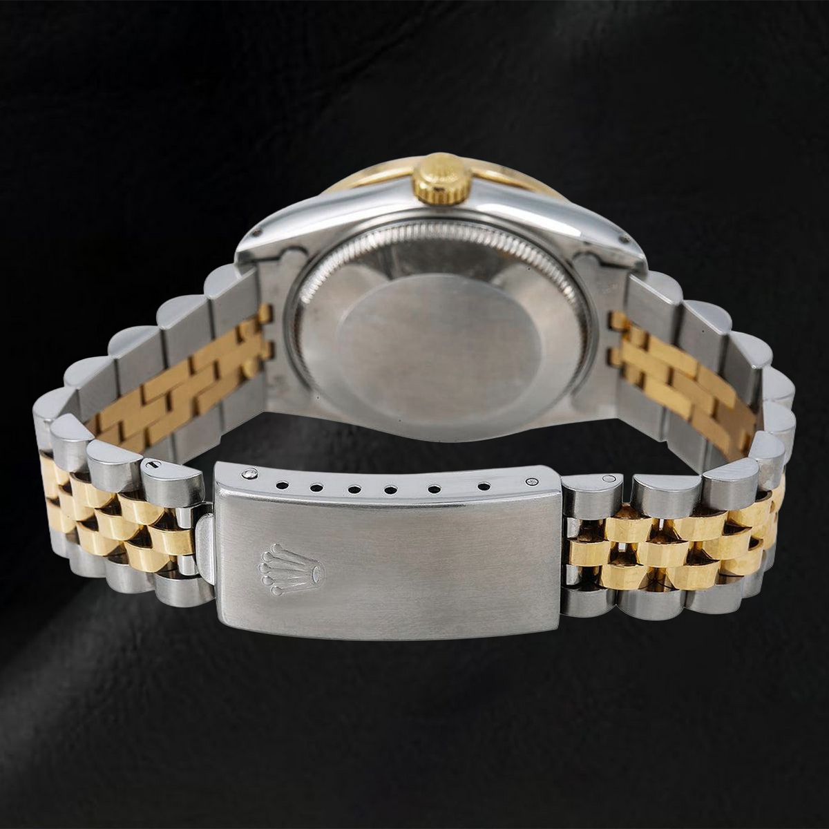 Rolex Datejust 6824 31mm Silver Jubilee Diamond Dial Two Tone Jubilee Bracelet Watch