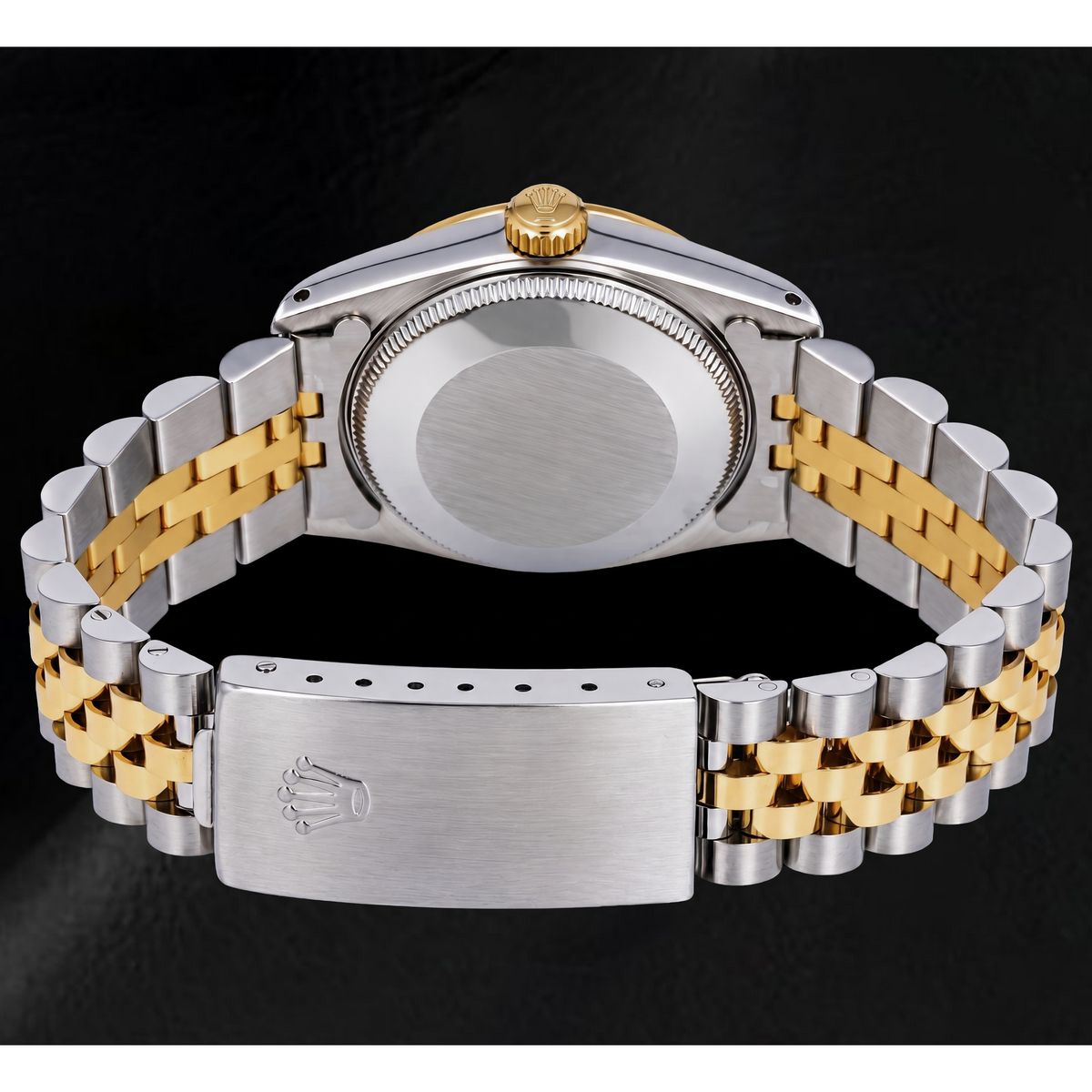 Rolex Datejust 68273 31mm Champagne Stick Dial Two Tone Watch