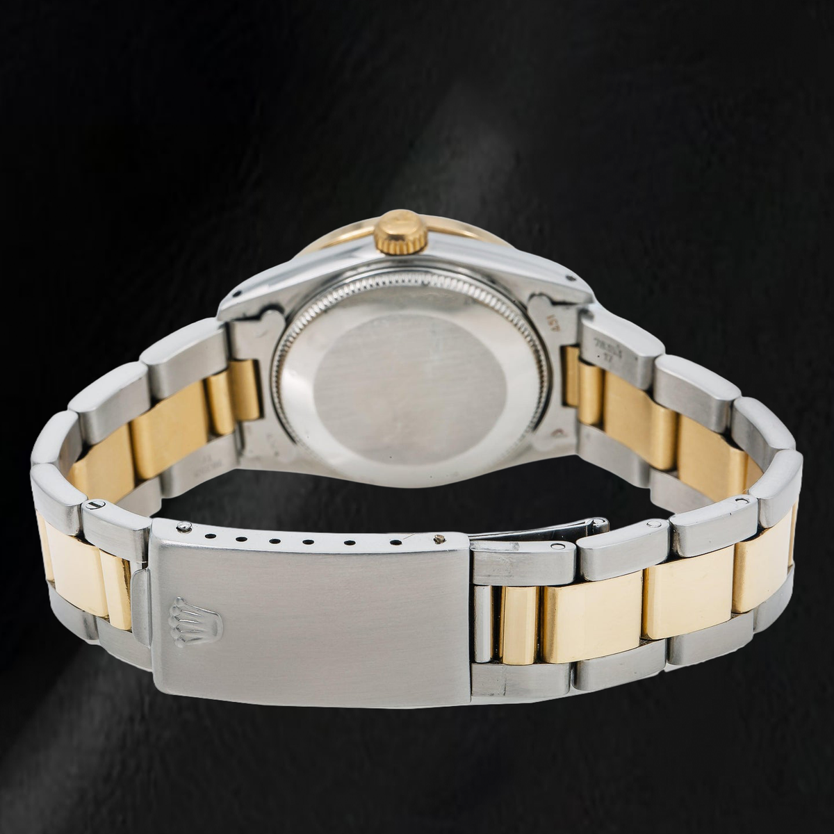 Rolex Datejust 68273 31mm White Mother Of Pearl Roman Diamond Dial Two Tone watch