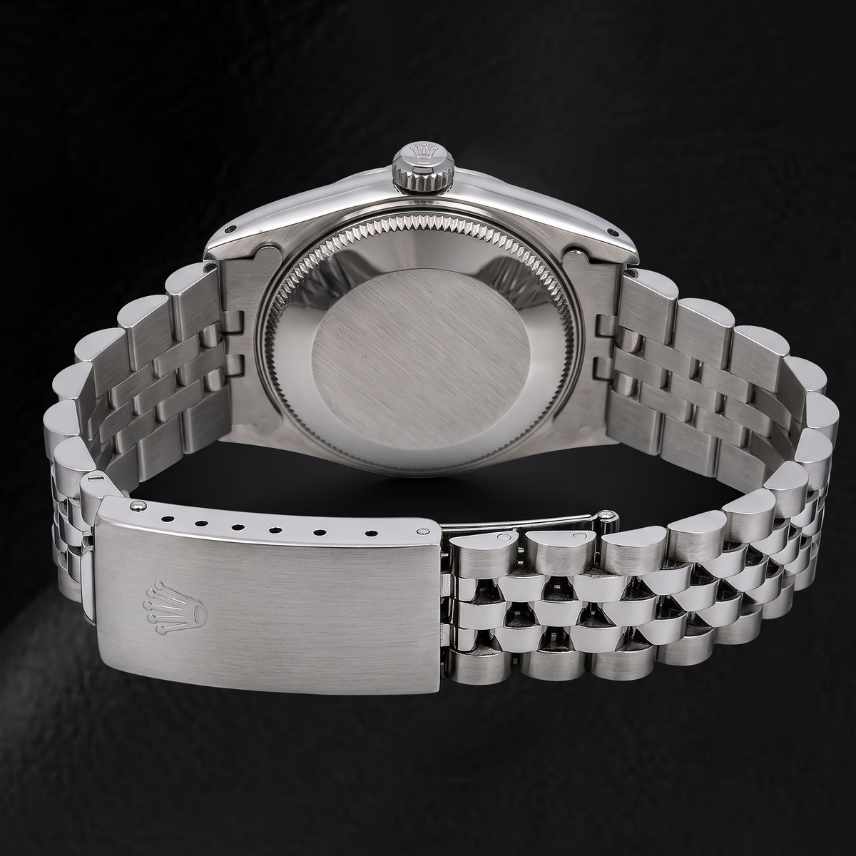 Rolex Datejust 68274 31mm Silver Tapestry Stick Dial Stainless Steel Watch